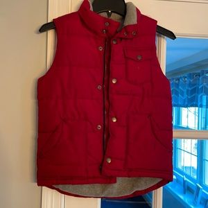 Youth Gap Puffer vest with fleece lining